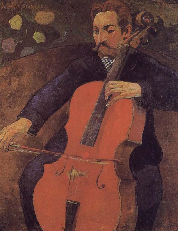 Paul Gauguin Cello china oil painting image